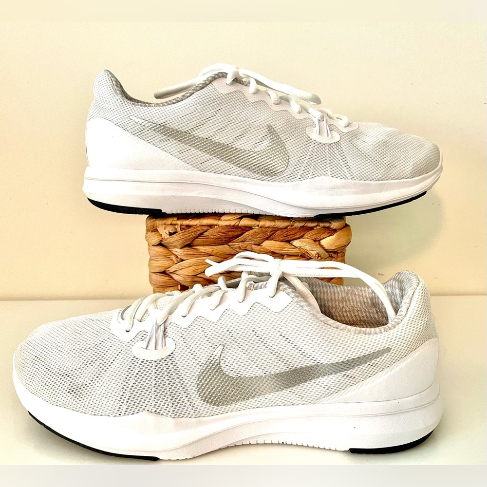 Nike Flex TR 7 Training White Athletic Sneakers Women - Picture 1 of 14